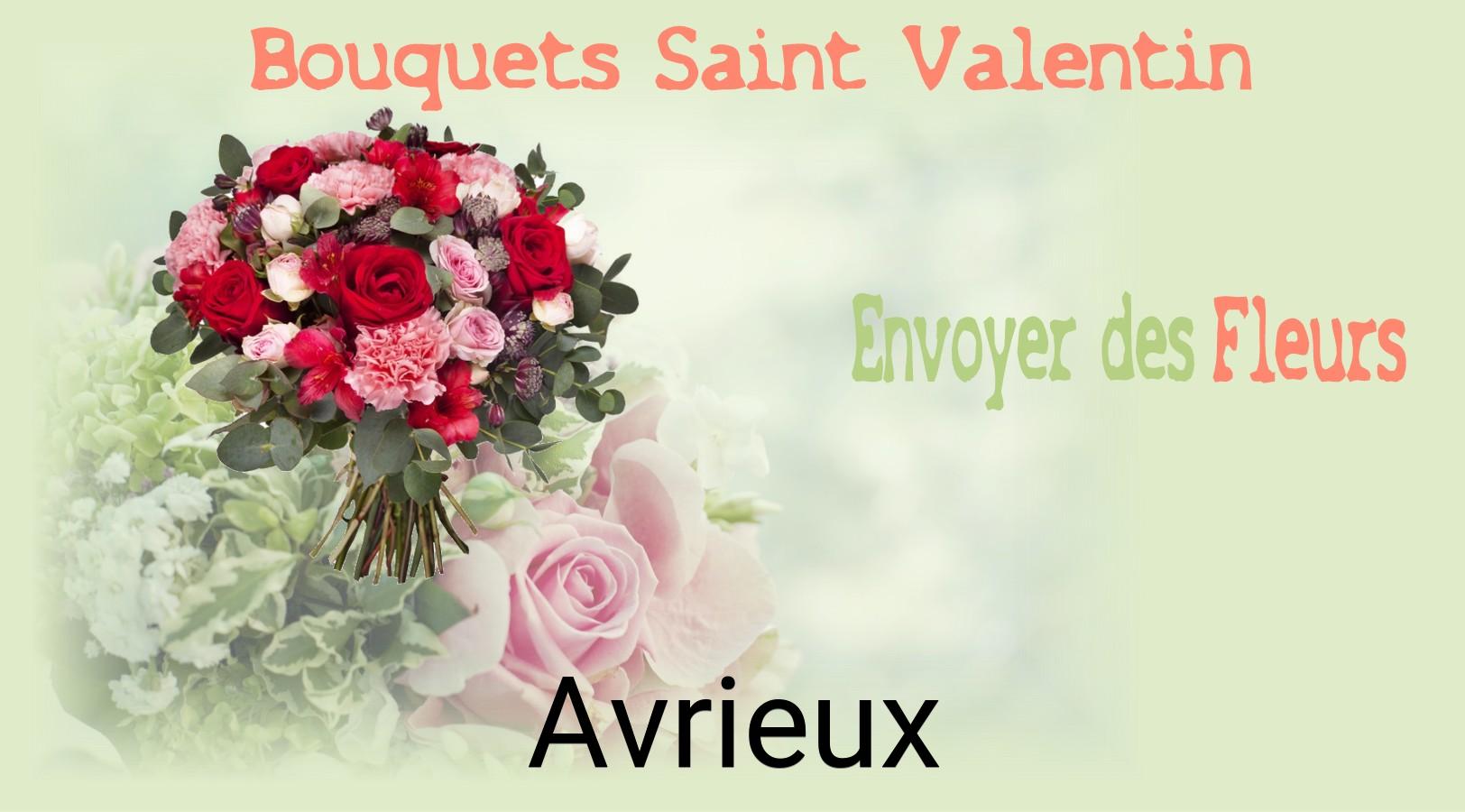 Roses de Saint-Valentin livrées à Avrieux